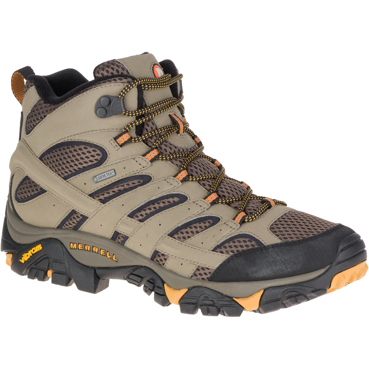 Merrell Men's Moab 2 Mid Gore-Tex Hiking Boots, Walnut - Brown, 11.5