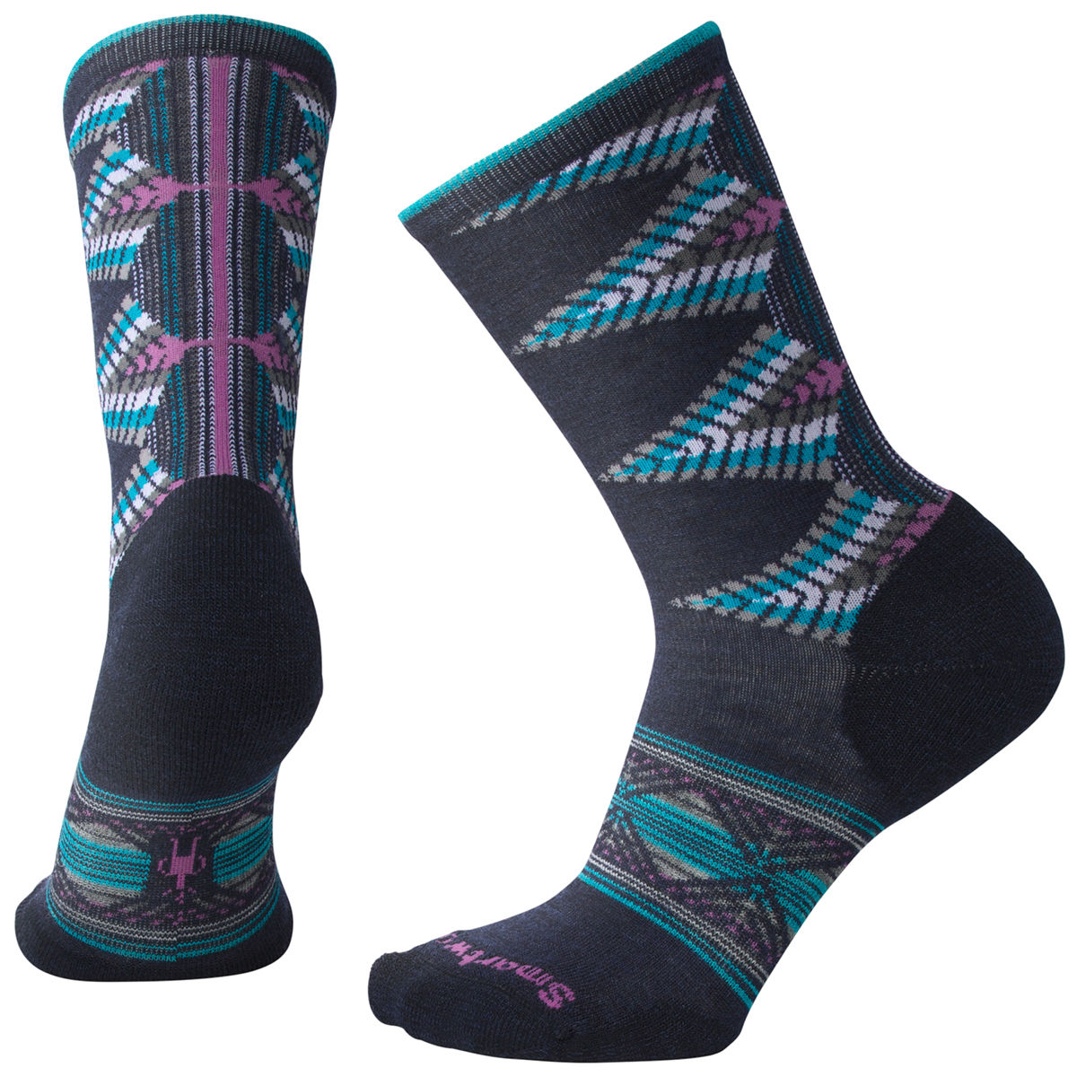 Smartwool Women's Tiva Crew Socks - Blue, S