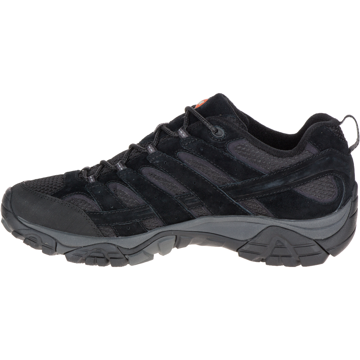 merrell black hiking shoes