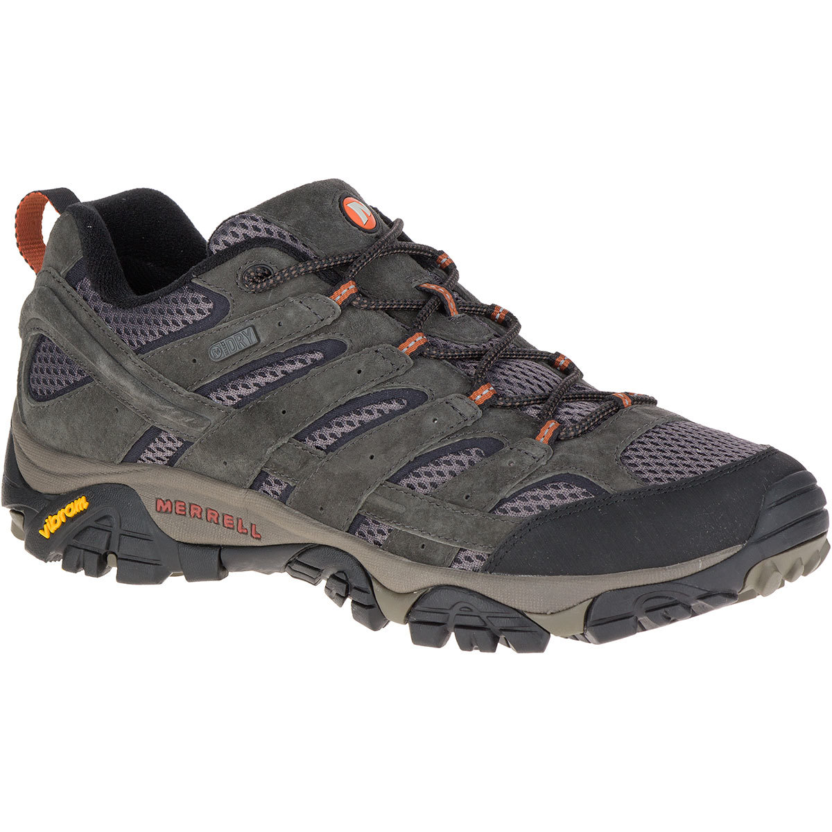 Merrell Men's Moab 2 Waterproof Hiking Shoes, Beluga