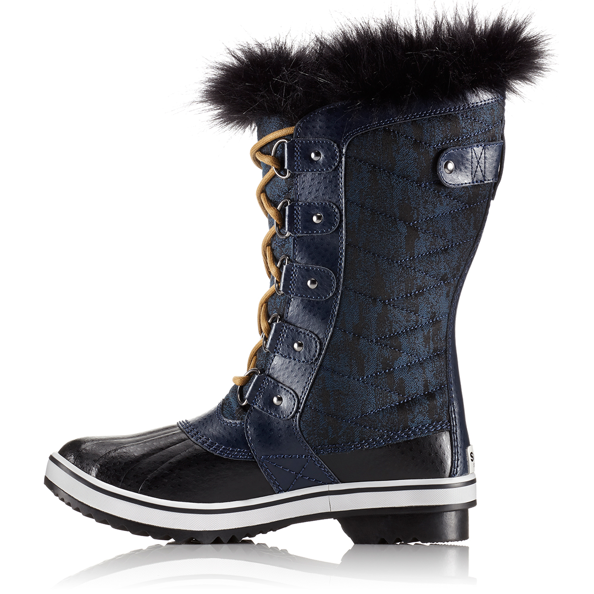 navy sorel boots