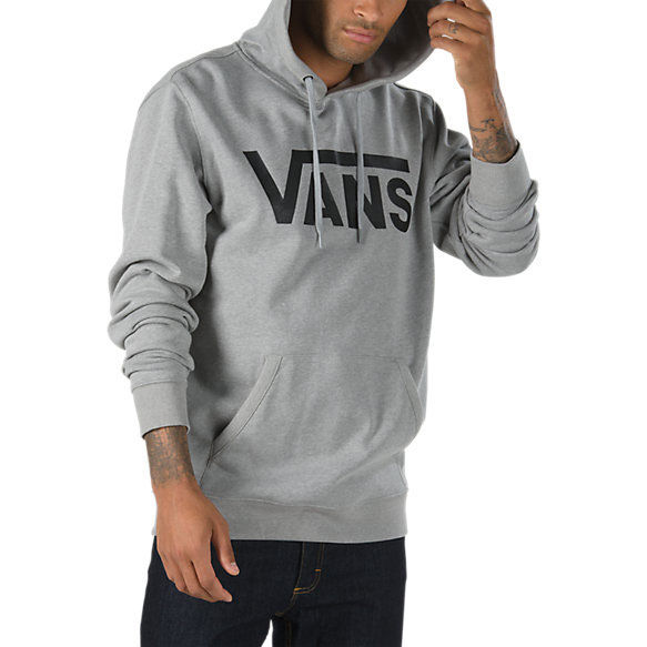 Vans Guys' Classic Pullover Hoodie - Black, XL