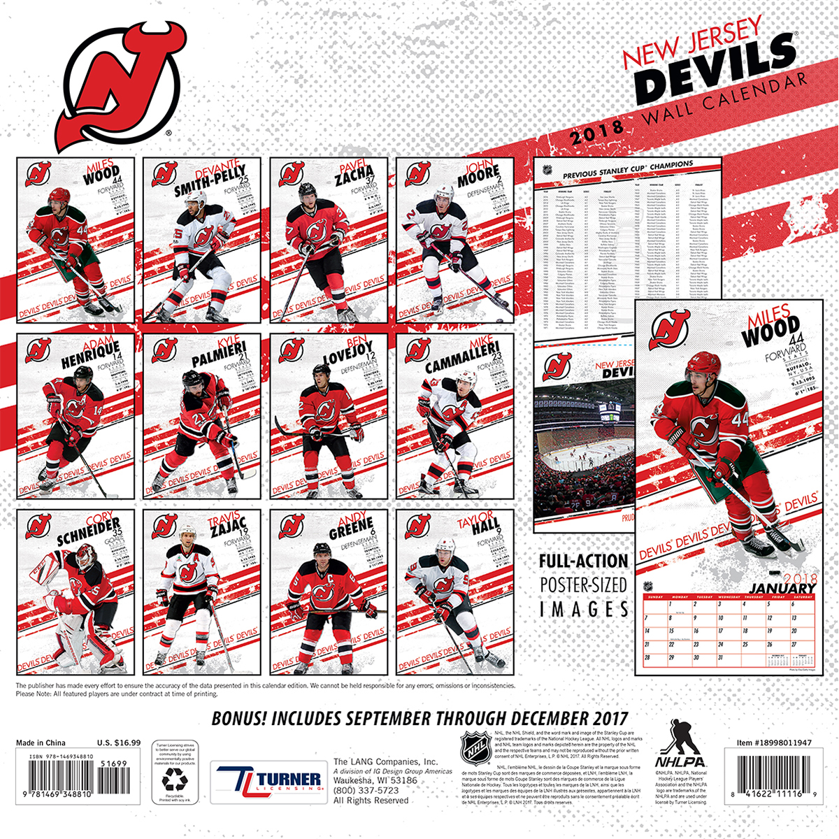 new jersey devils calendar