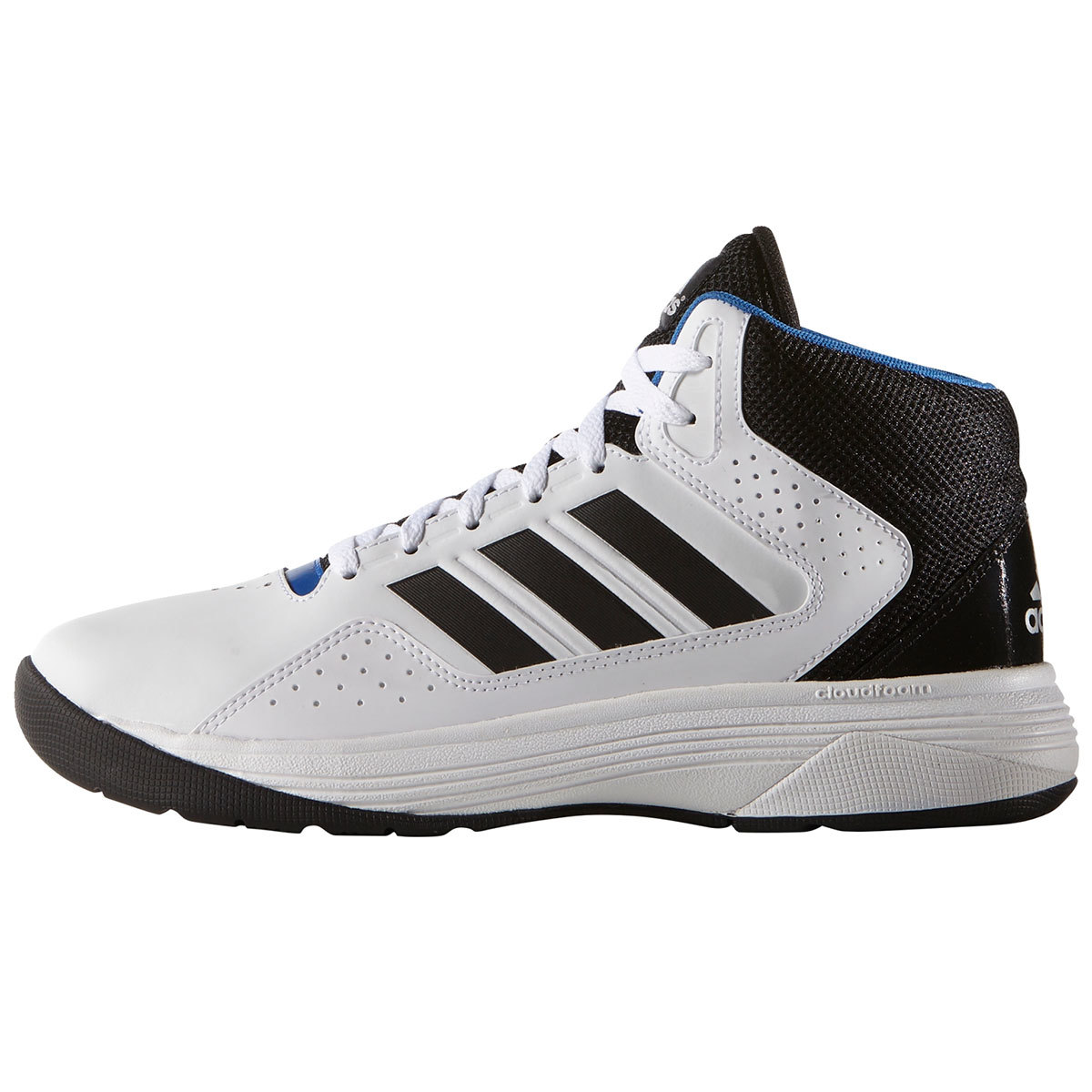 adidas neo men's cloudfoam ilation mid wide basketball shoe