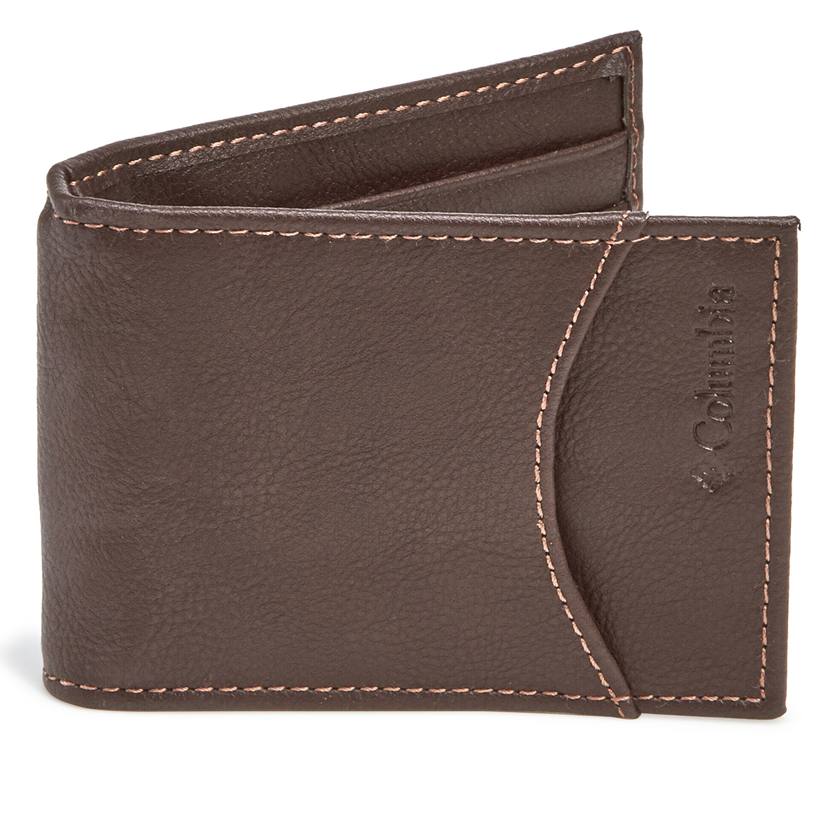 Columbia Men's Rfid Front Pocket Wallet, Brown