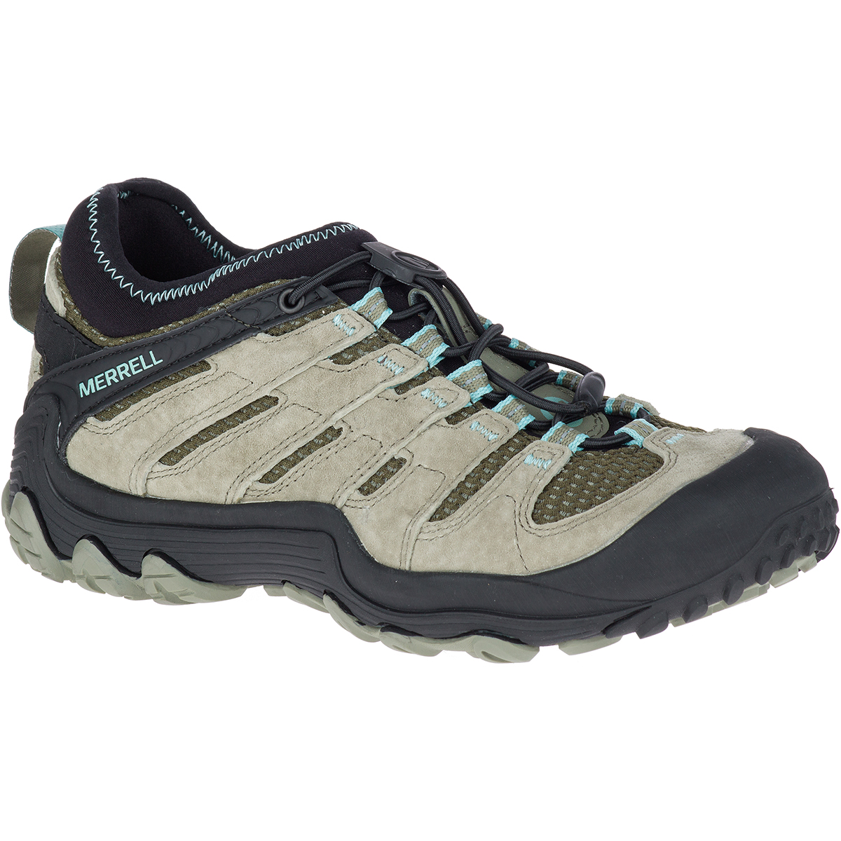 Merrell Women's Chameleon 7 Limit Stretch Low Hiking Shoes, Dusty Olive