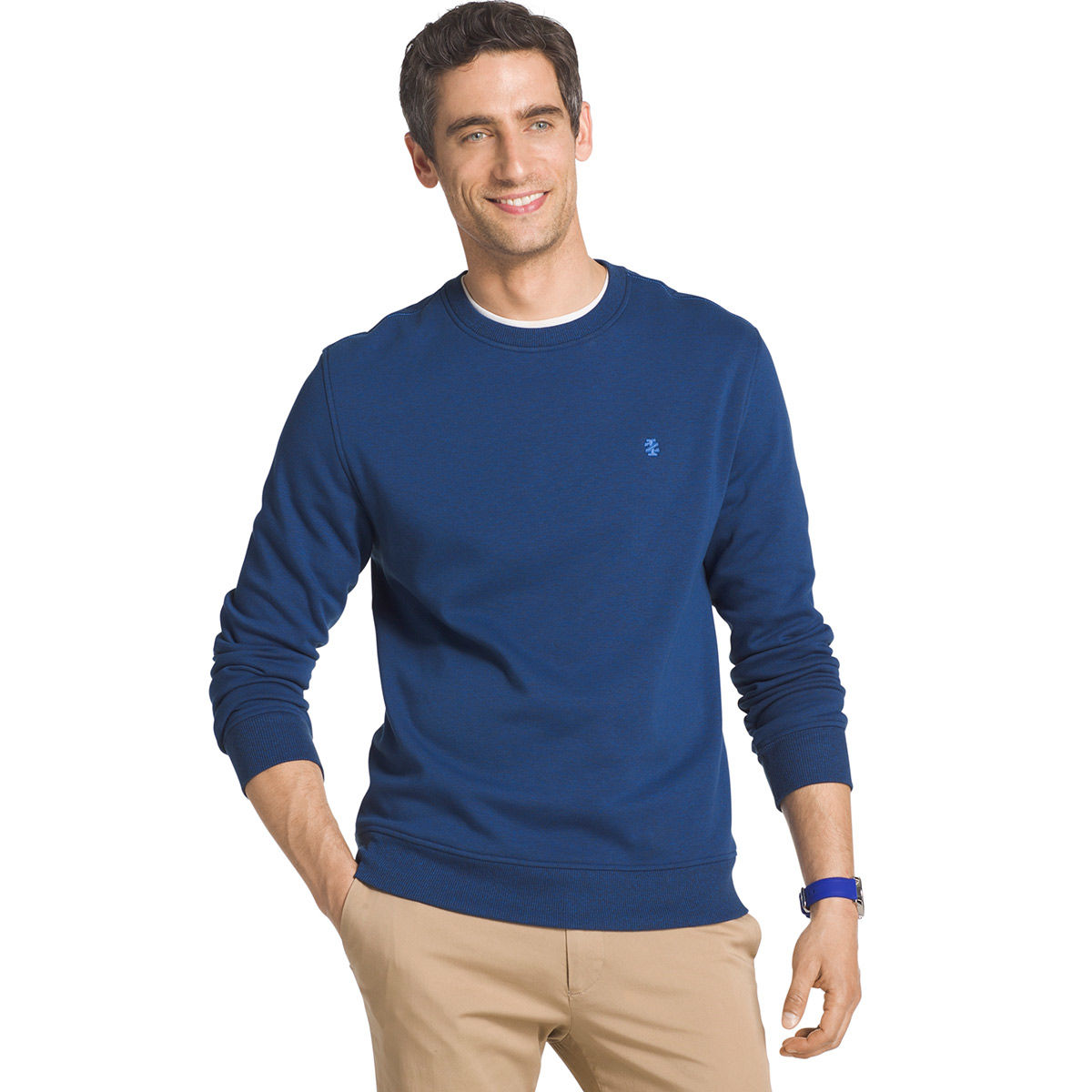 izod sueded fleece sweatshirt