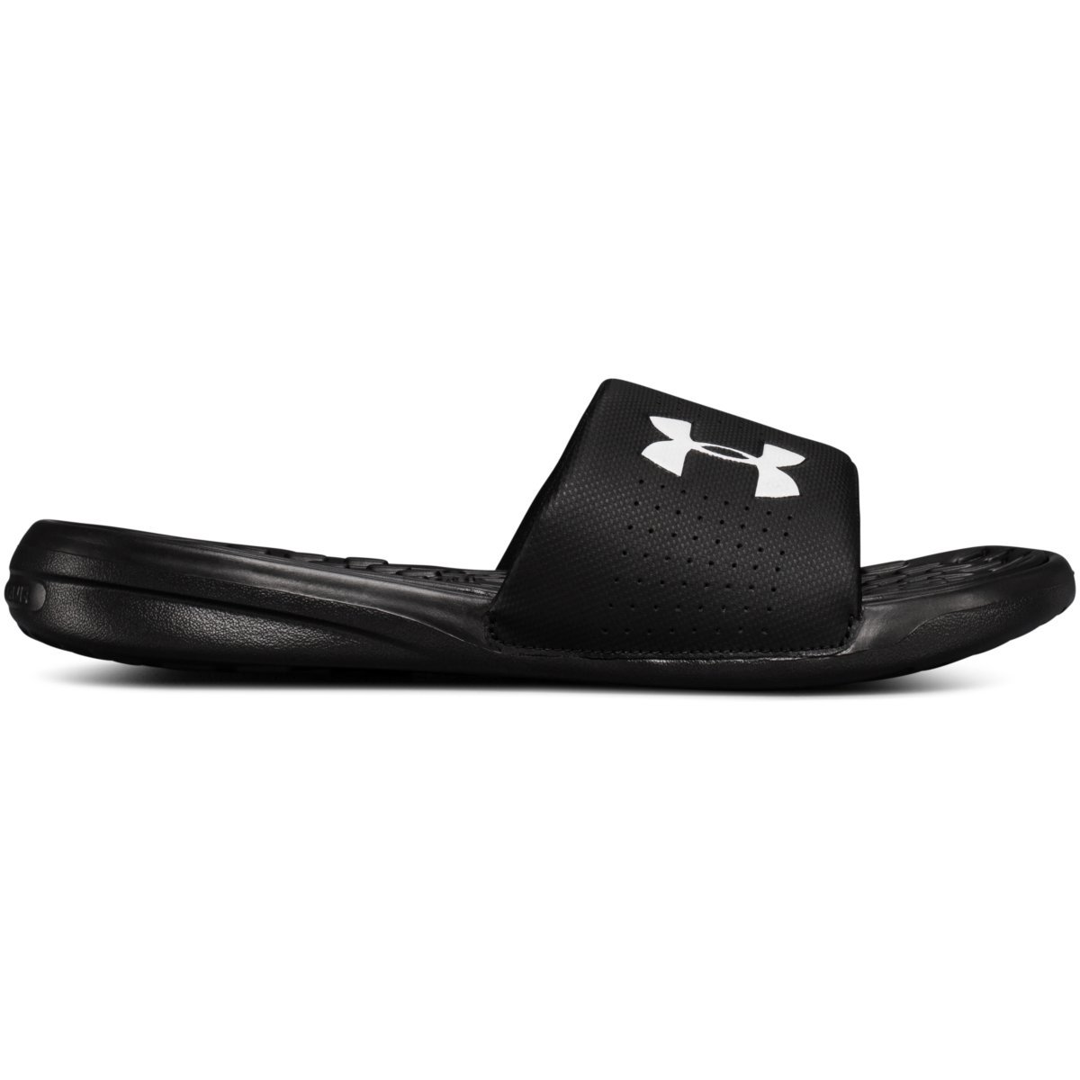 Under Armour Men's Debut Fix Slide Sandals - Black, 13