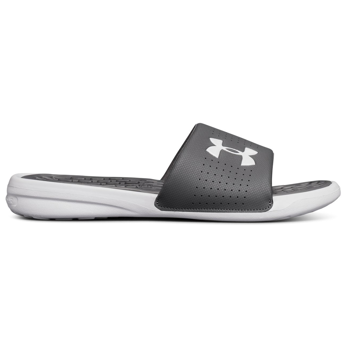 Under Armour Men's Debut Fix Slide Sandals - Black, 8