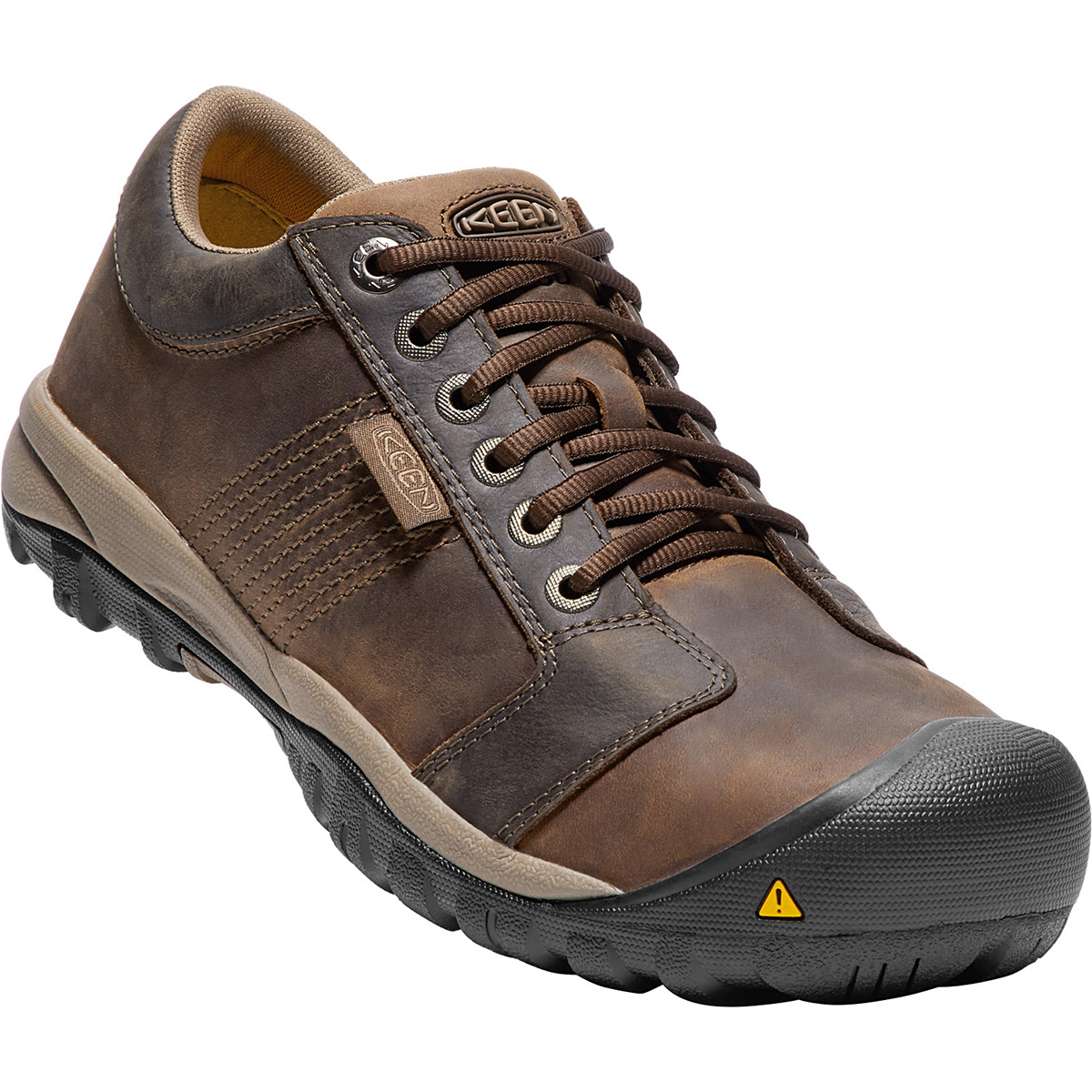 Keen Men's La Conner Esd Aluminum Toe Work Shoes - Brown, 8.5