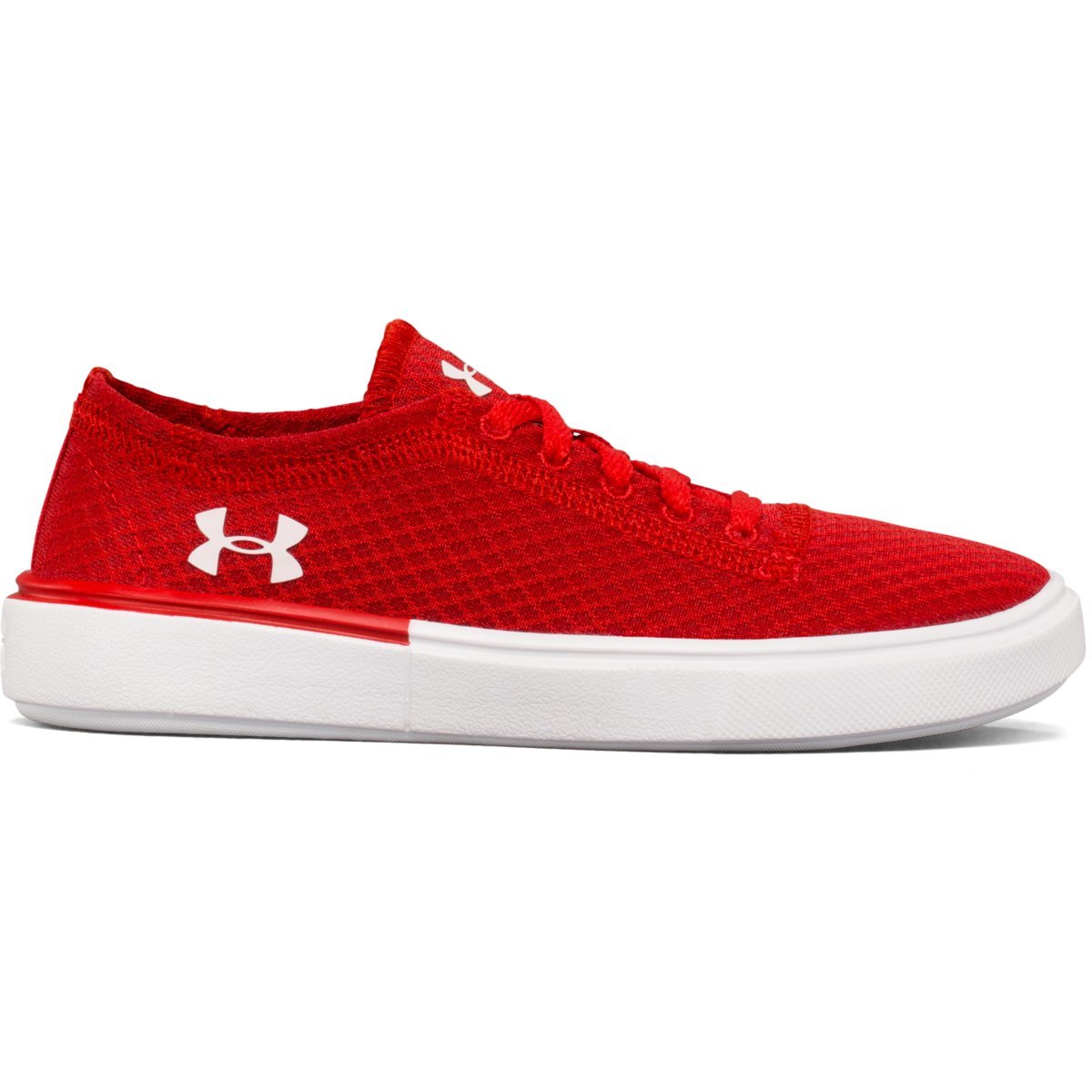 Under Armour Little Boys' Pre-School Ua Kickit2 Low Lightweight Skate Shoes - Red, 3