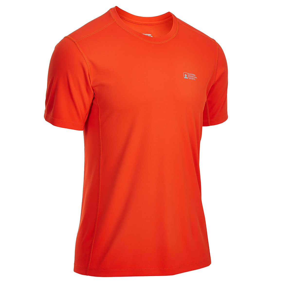 Ems Men's Techwick Epic Active Upf Short-Sleeve Shirt - Orange, XXL