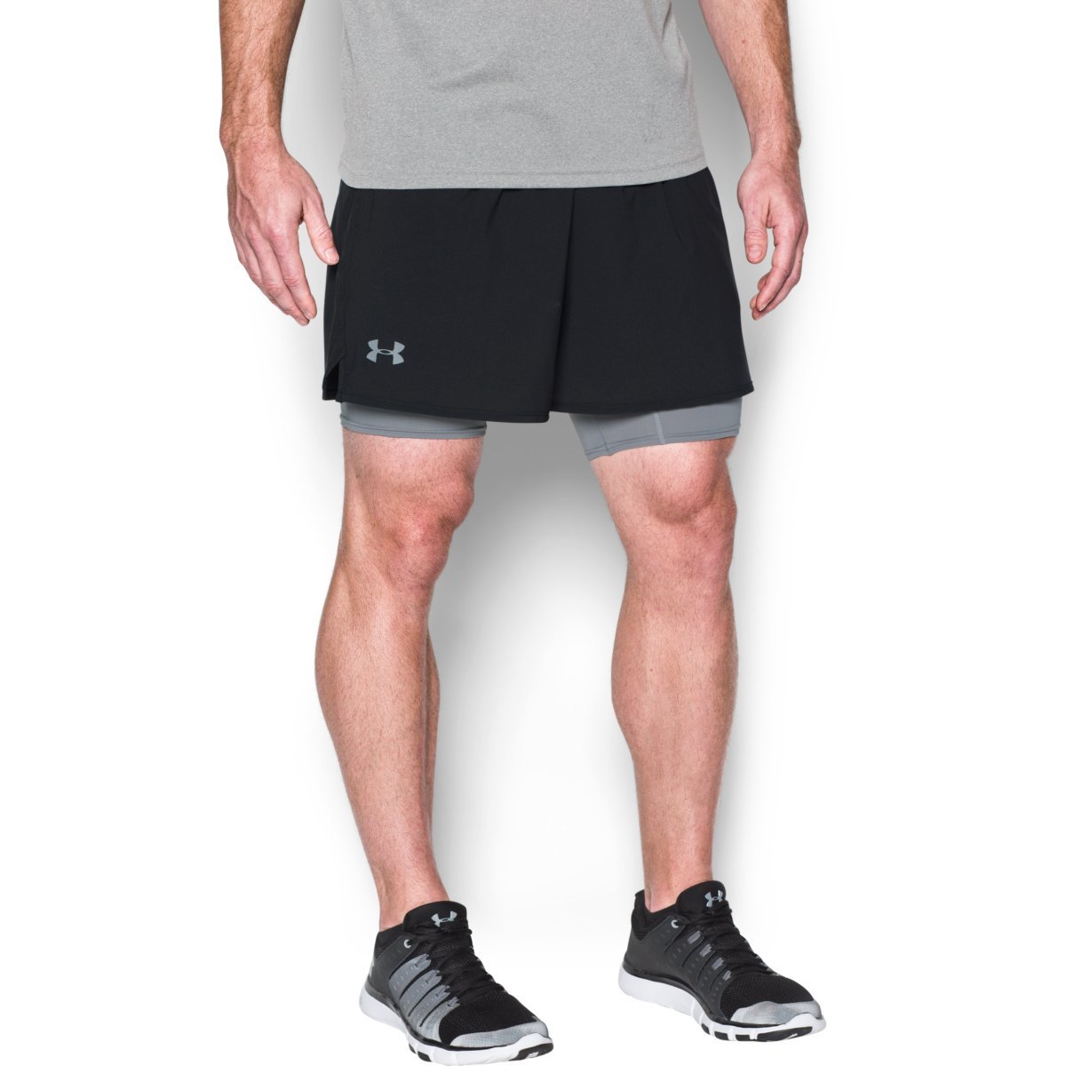 Under Armour Qualifier 2 en 1 M homme pas cher