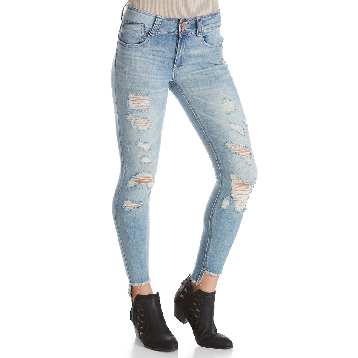 indigo rein anklet jeans