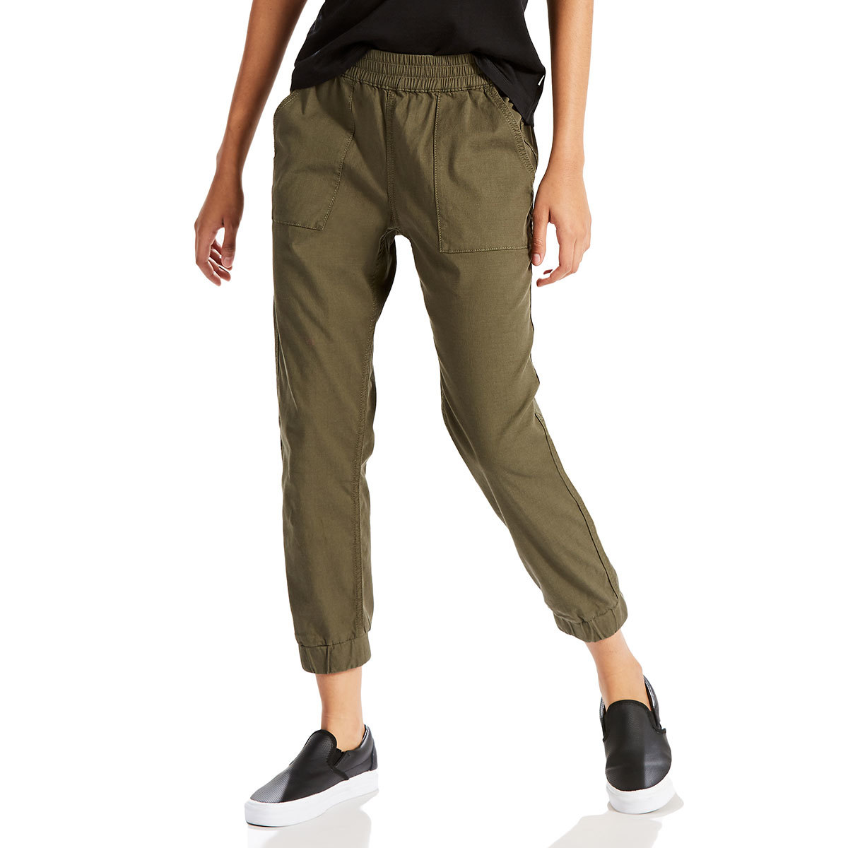 womens tapered slacks