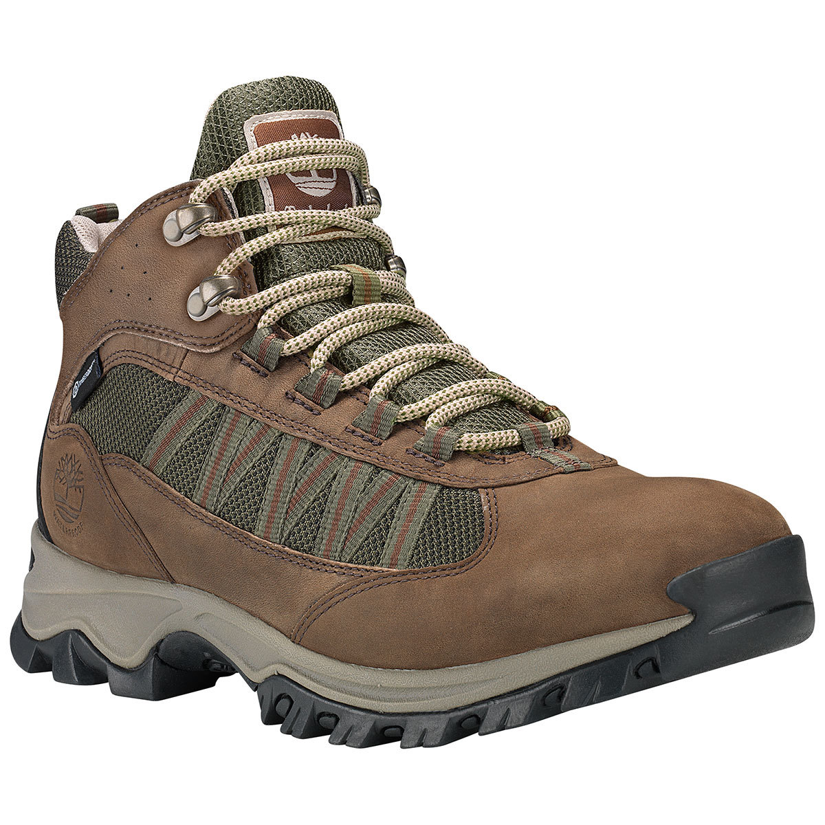 Timberland Men's Mt. Maddsen Lite Mid Waterproof Hiking Boots - Brown, 8.5