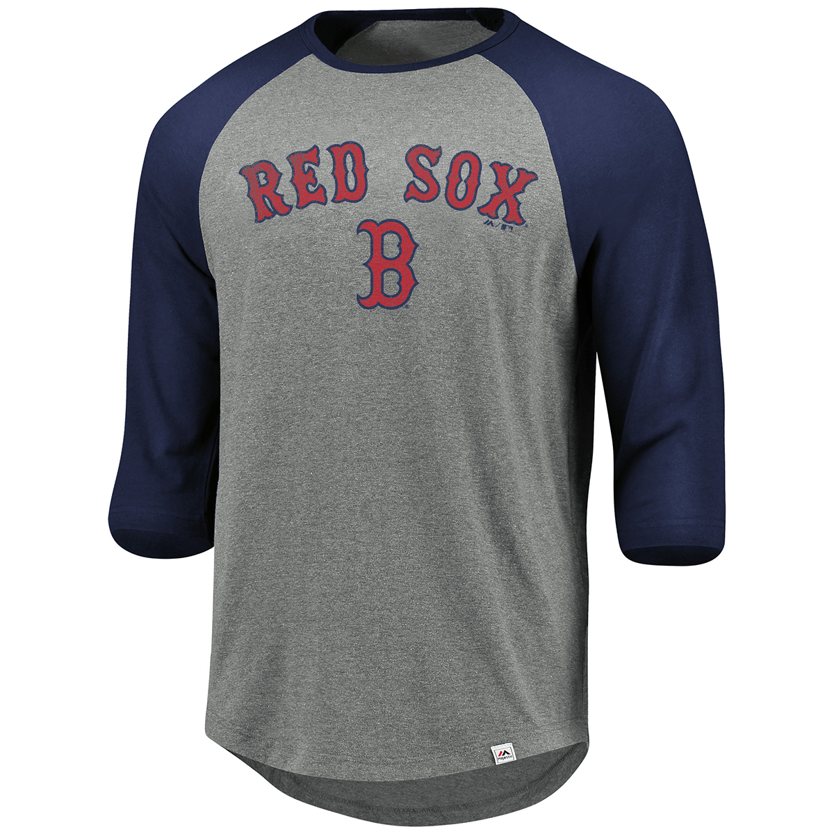 BOSTON RED SOX Men's '47 Club Raglan 3/4 Sleeve Tee - Bob's Stores