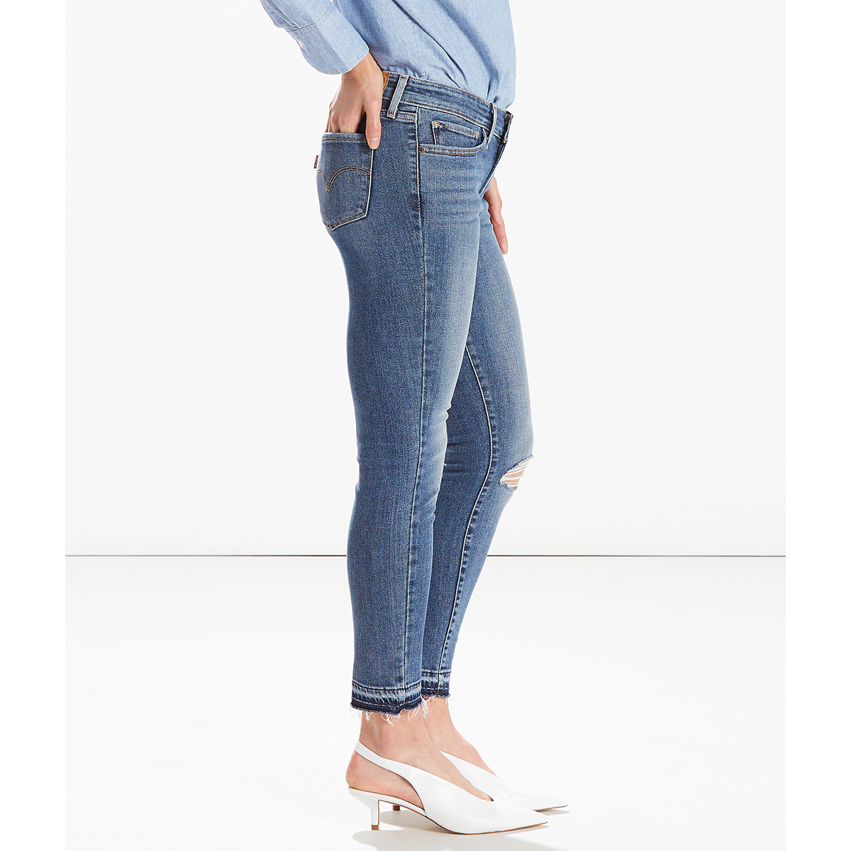 levi's 711 skinny ankle jeans