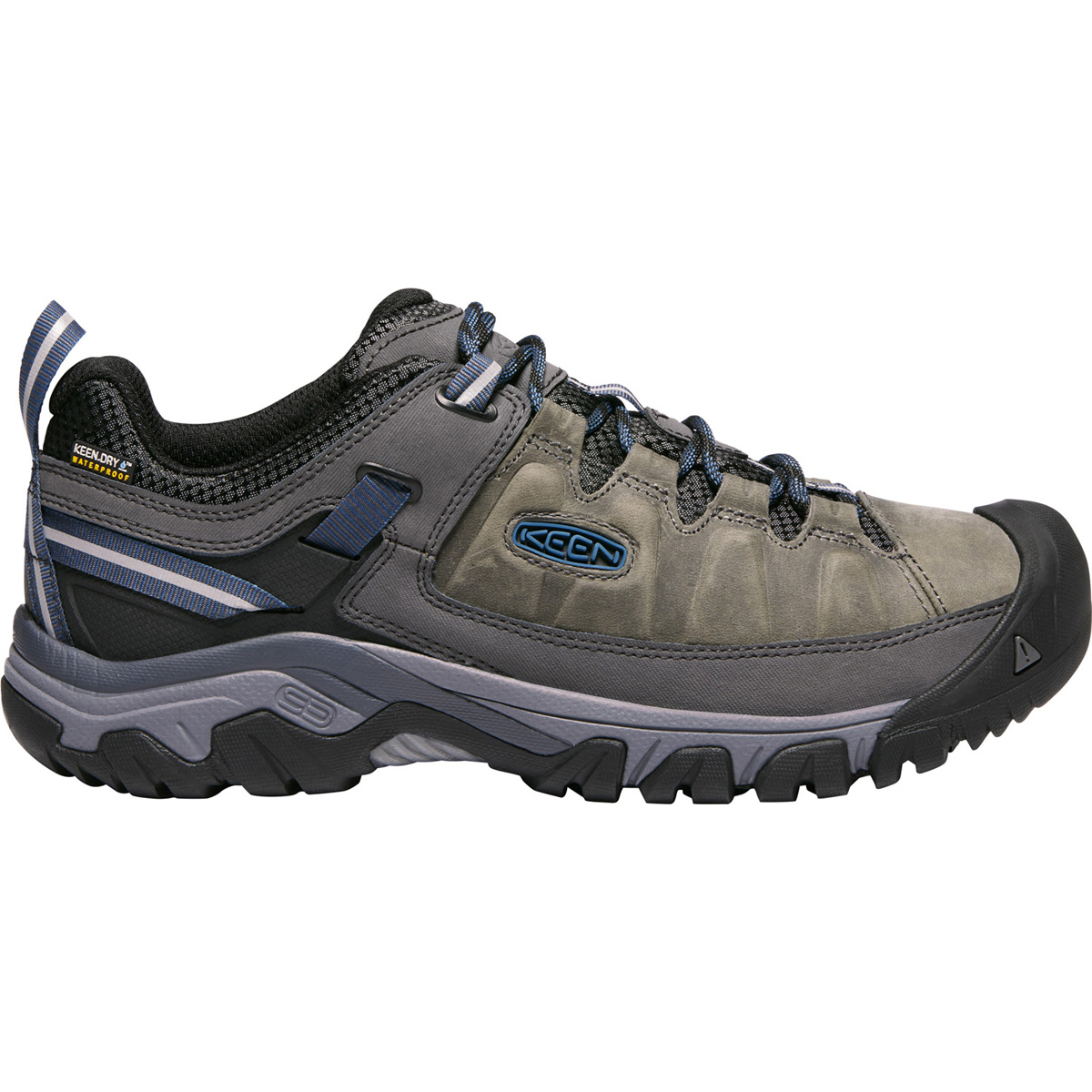 Keen Men's Targhee Iii Waterproof Low Hiking Shoes - Black, 12