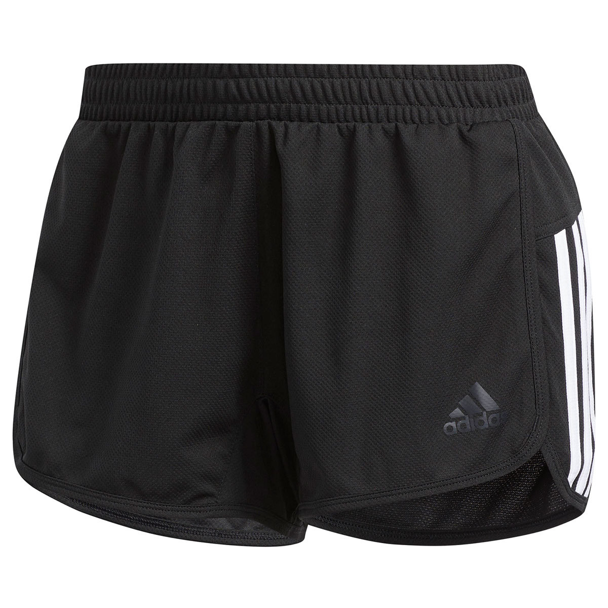 Adidas Women's D2M Knit Shorts - Black, L