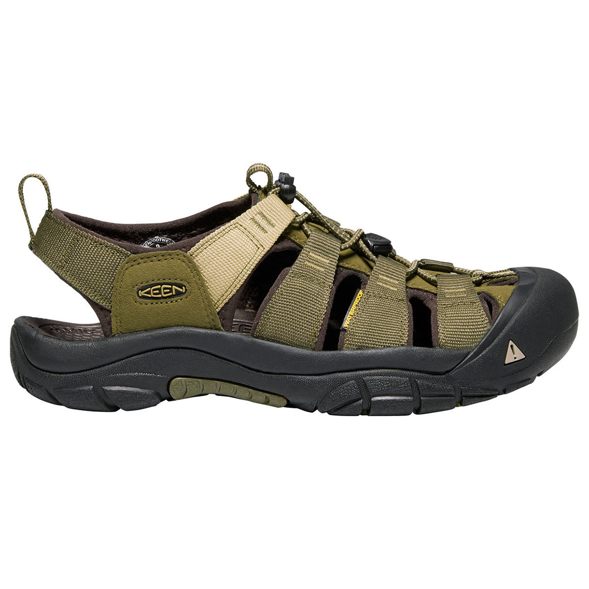 Keen Men's Newport Hydro Sandals - Green, 8.5