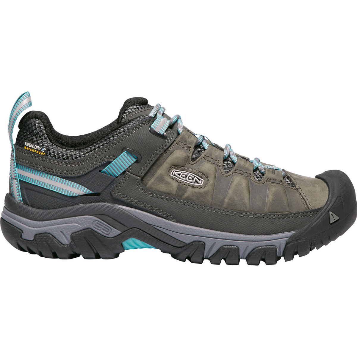 Keen Women's Targhee Iii Waterproof Low Hiking Shoes - Black, 9.5