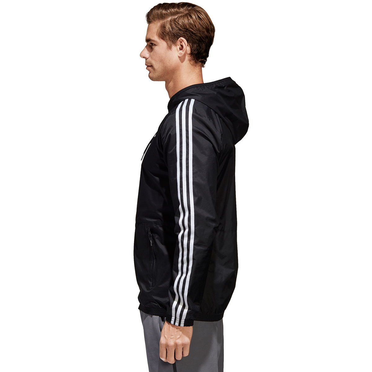 adidas men's essentials wind jacket