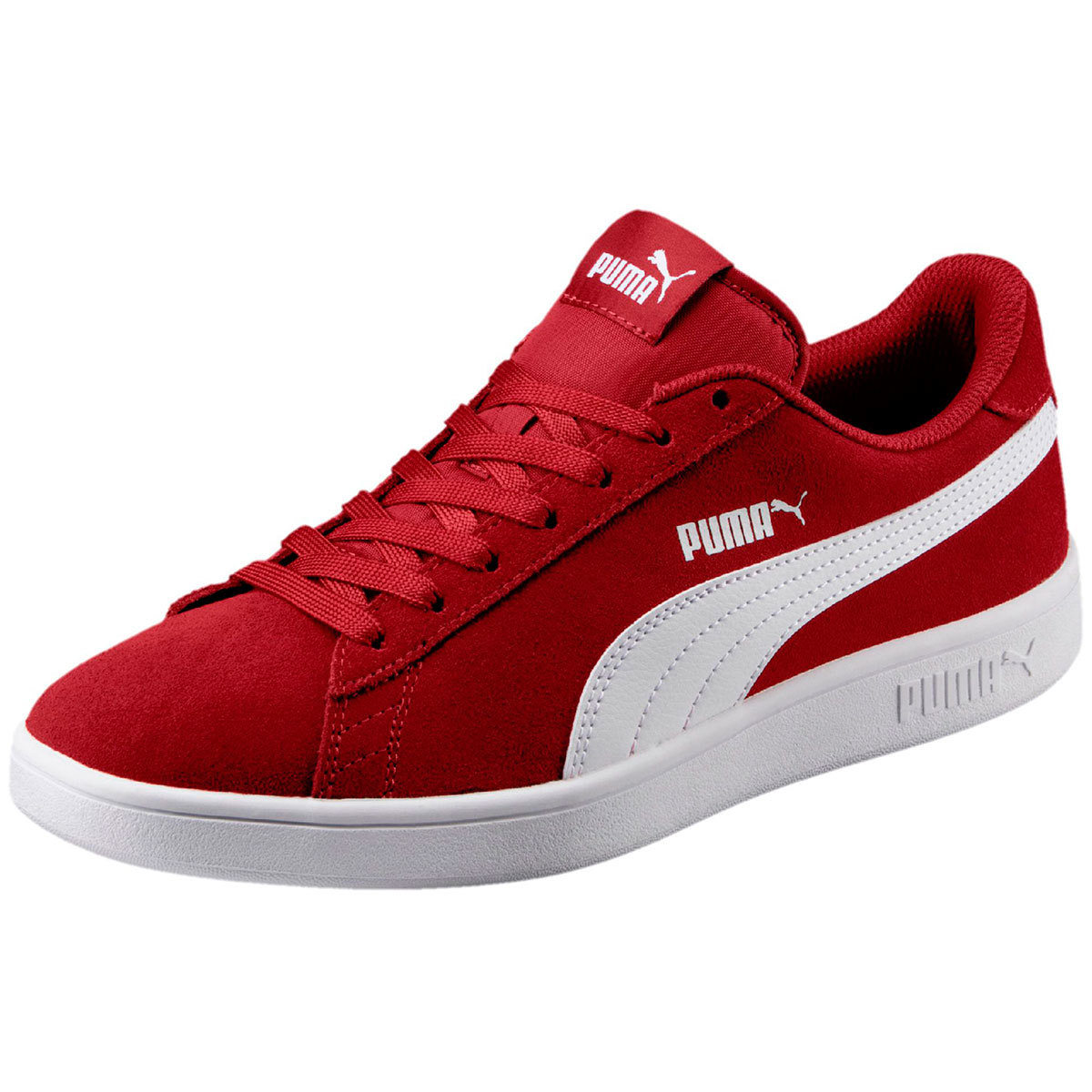 Puma Men's Smash V2 Sneakers - Red, 11.5