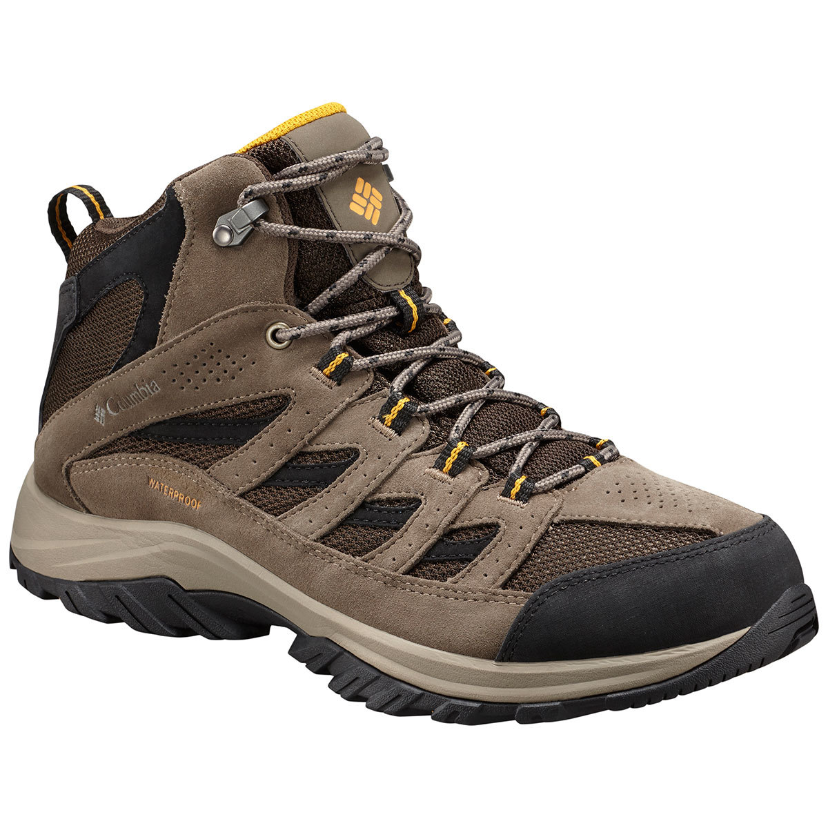 Columbia Men's Crestwood Mid Waterproof Hiking Boots, Wide