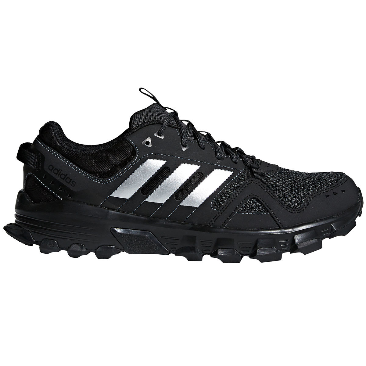 Adidas Men's Rockadia Trail Running Shoes - Black, 11