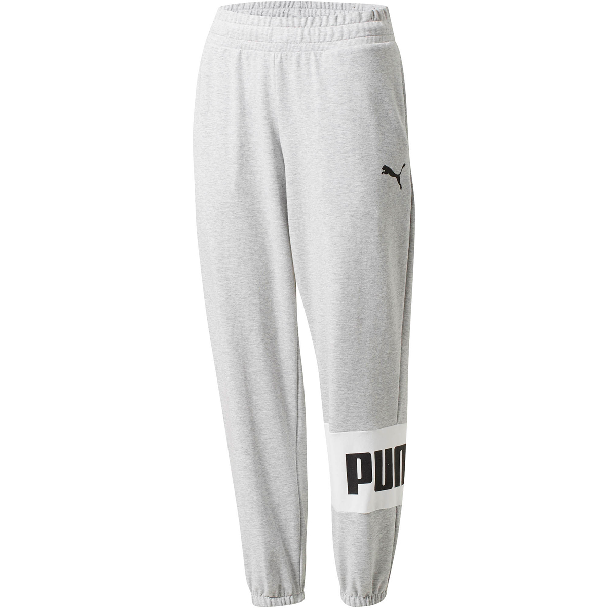 puma joggers womens grey