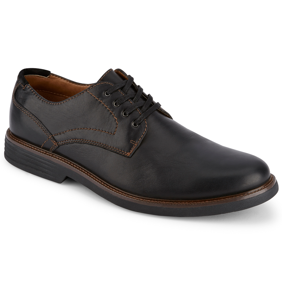 Dockers Men's Parkway Plain Toe Derby Shoes - Black, 9