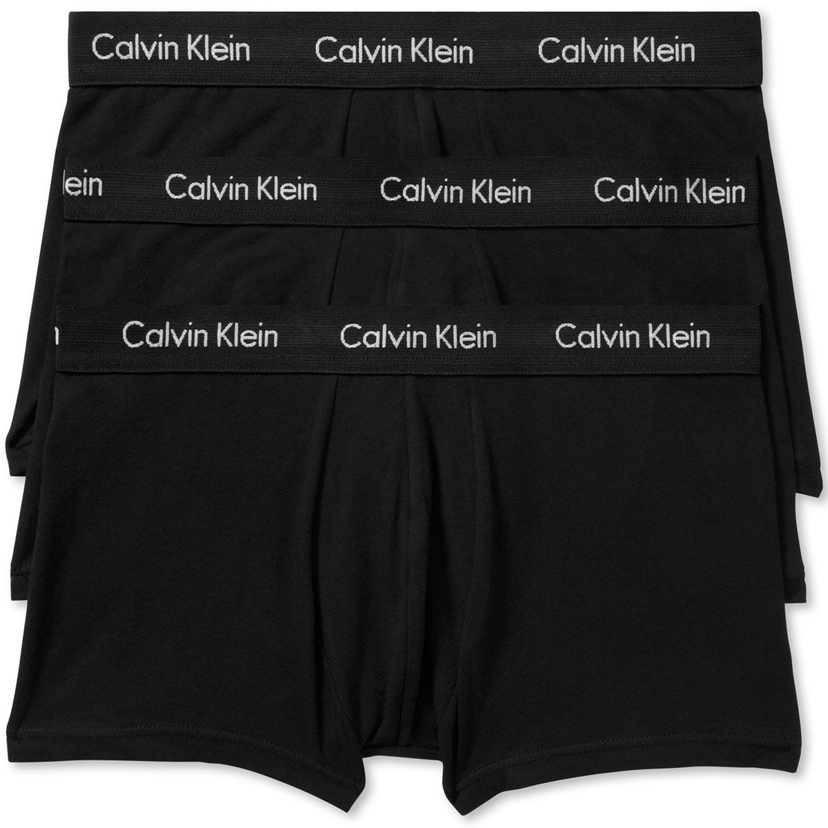Calvin Klein Men's Stretch Low-Rise Trunks, 3-Pack