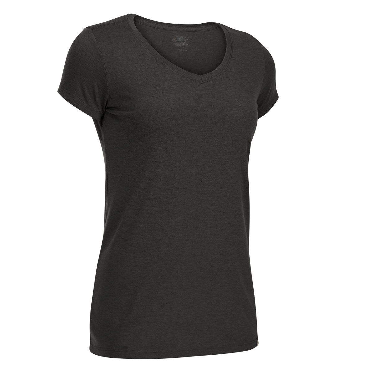 Ems Women's Techwick Vital V-Neck Short-Sleeve Tee - Black, S