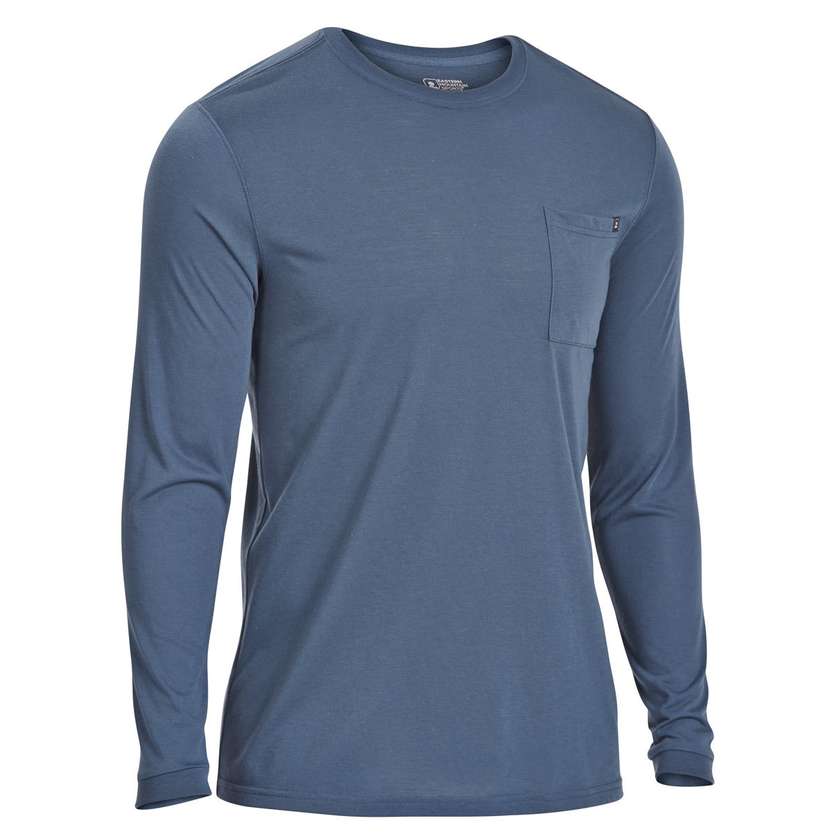 Ems Men's Techwick Vital Pocket Long-Sleeve Tee - Blue, XL