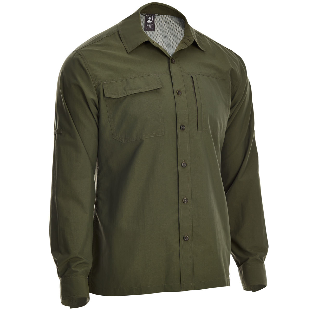 Ems Men's Trailhead Upf Long-Sleeve Shirt - Green, S