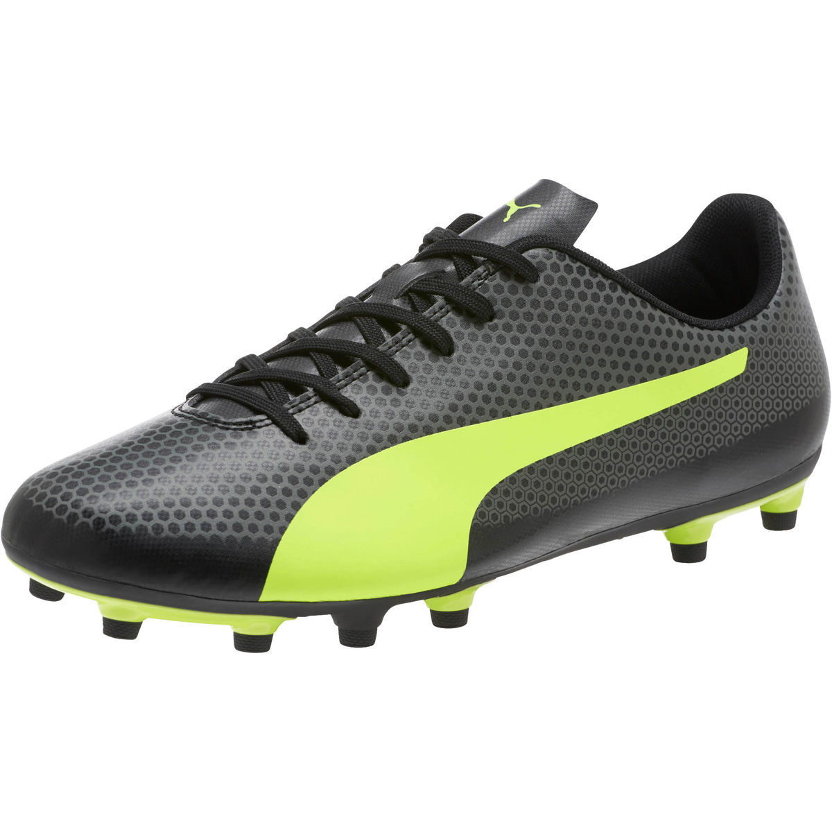 Puma Men's Spirit Fg Firm Ground Soccer Cleats - Black, 11.5