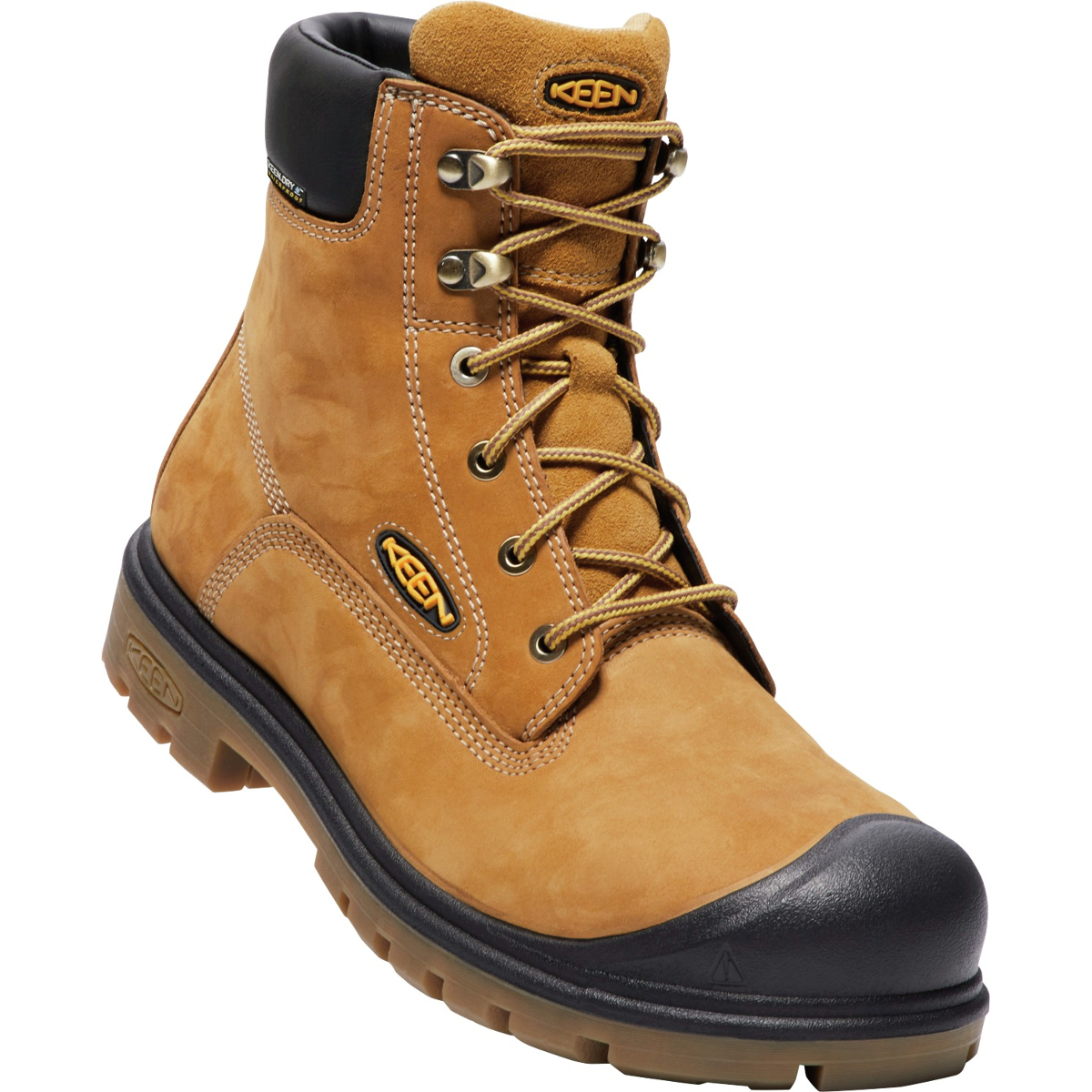 Keen Men's Baltimore 6" Waterproof Soft Toe Boot - Brown, 11