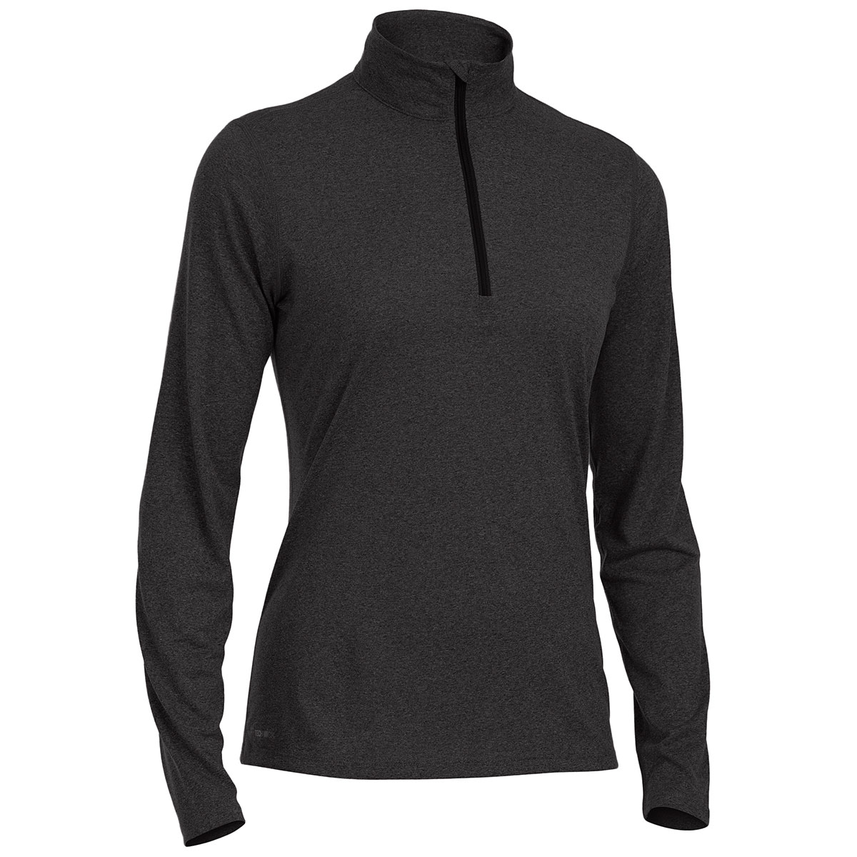 Ems Women's Techwick Essence 1/4-Zip Pullover - Black, S