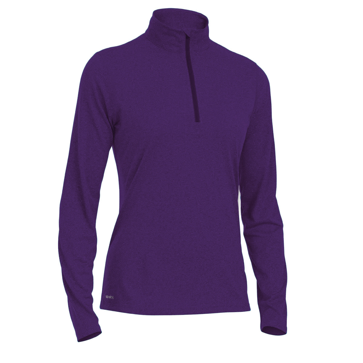 Ems Women's Techwick Essence 1/4 Zip - Purple, XS