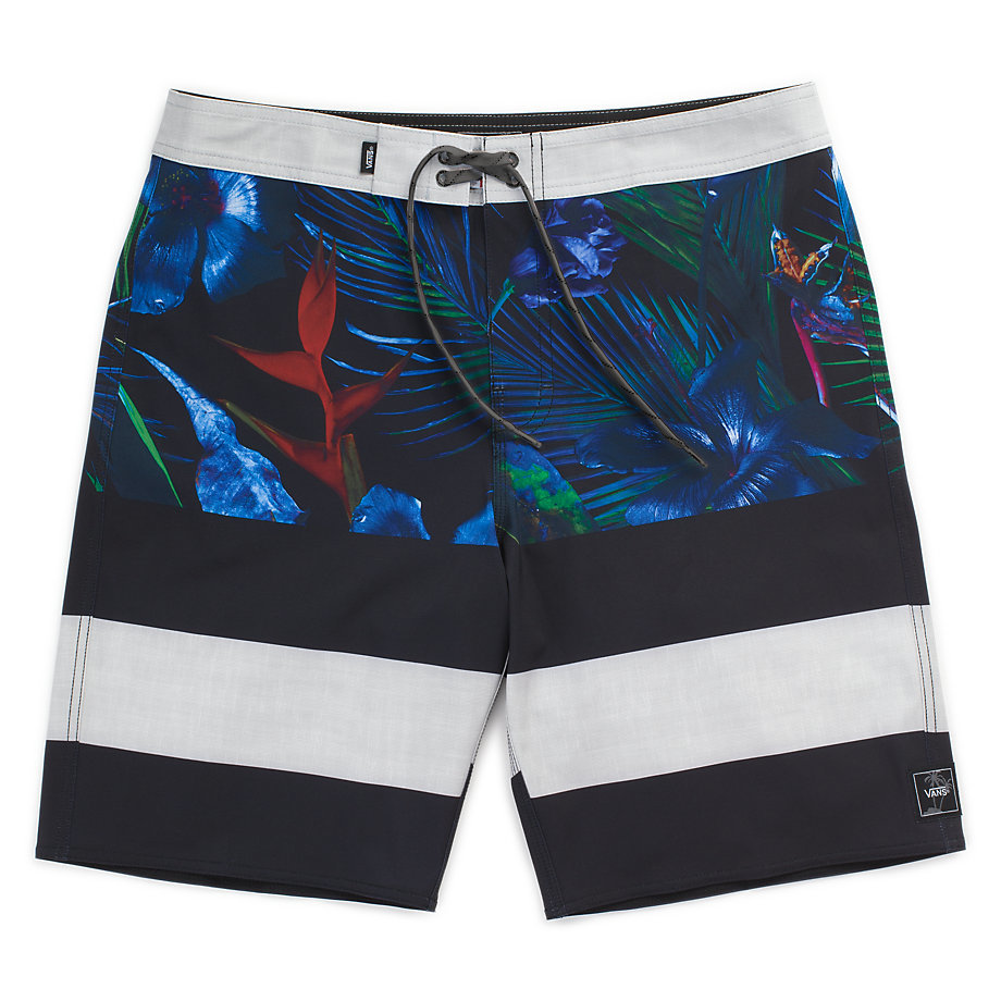 Vans Big Boys' Era Neo Jungle Boardshorts - Black, 27