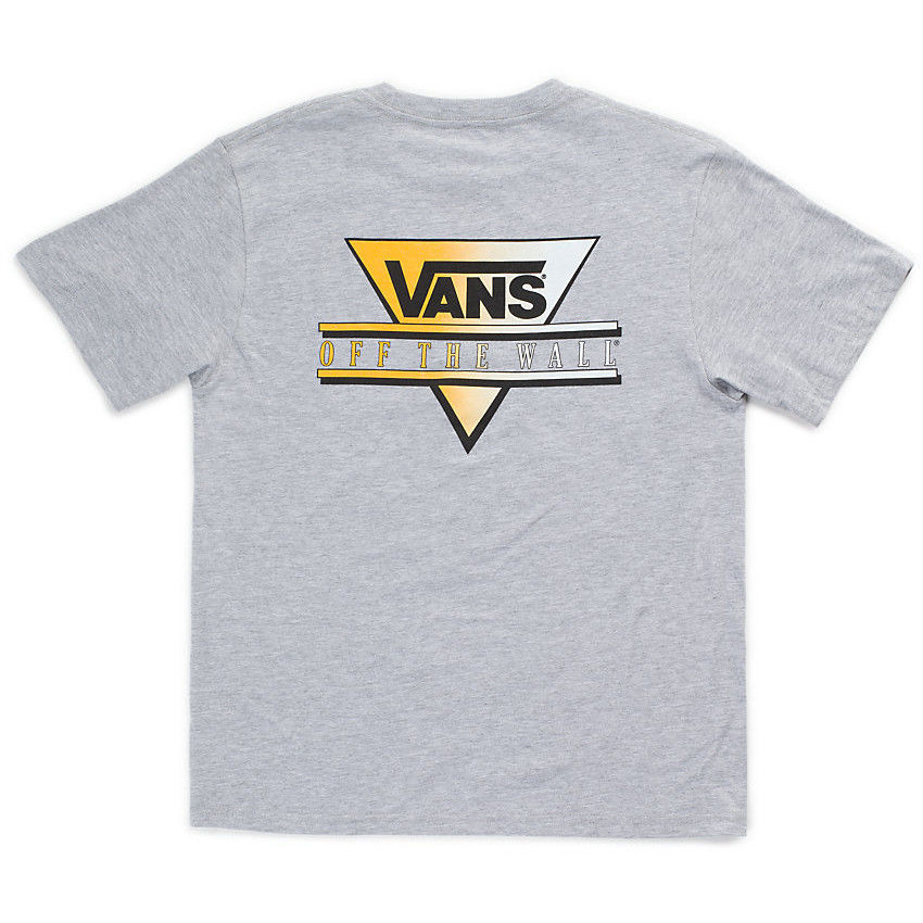 Vans Boys' Retro Triangle Short-Sleeve T-Shirt - Black, M