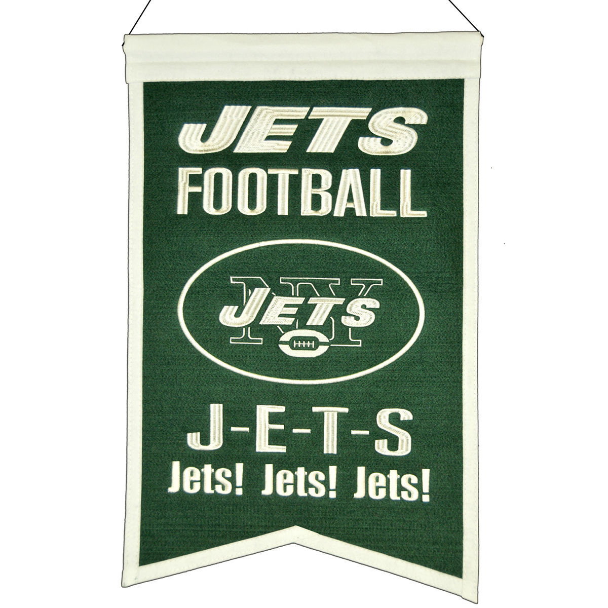 New York Jets J-E-T-S Franchise Banner