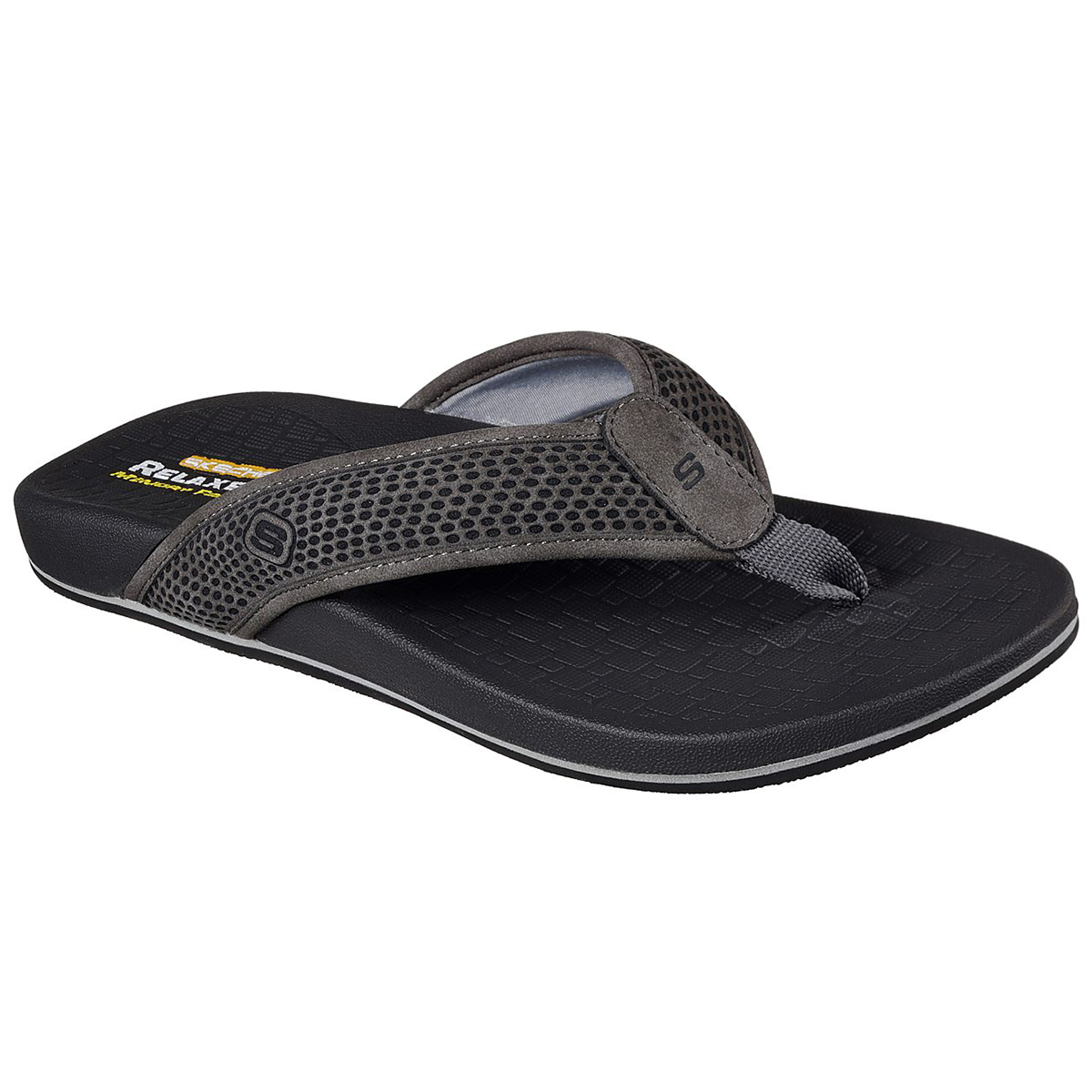 Skechers Men's Relaxed Fit: Pelem- Emiro Sandals - Black, 11