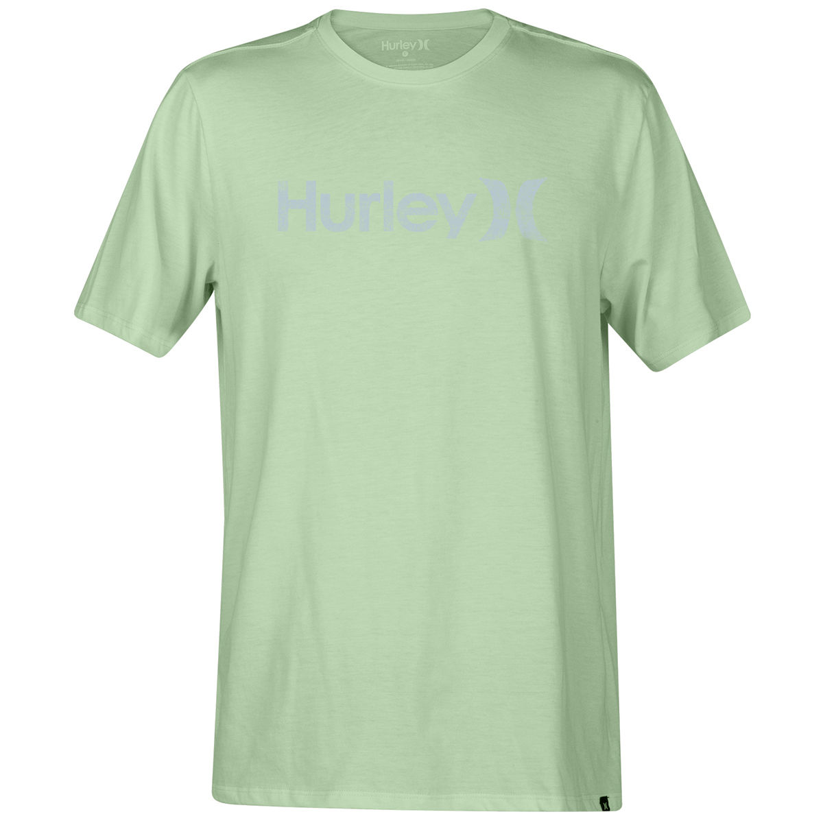 Hurley Guys' One And Only Push Through Short-Sleeve Tee - Green, XL