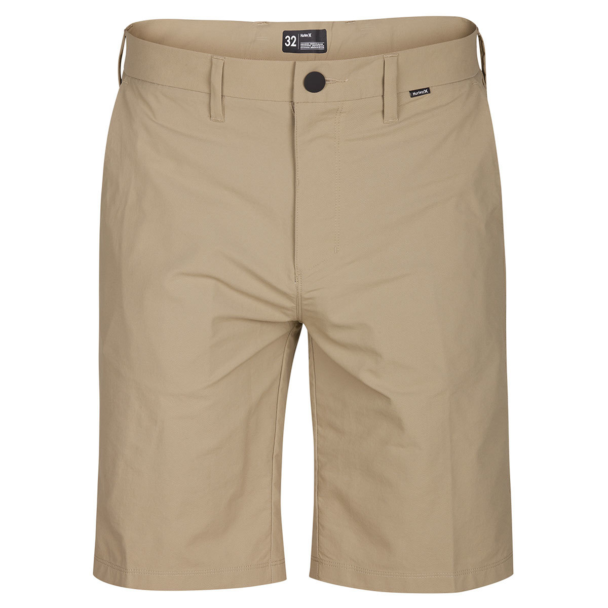Hurley Guys' Dri-Fit Chino Shorts - Brown, 30
