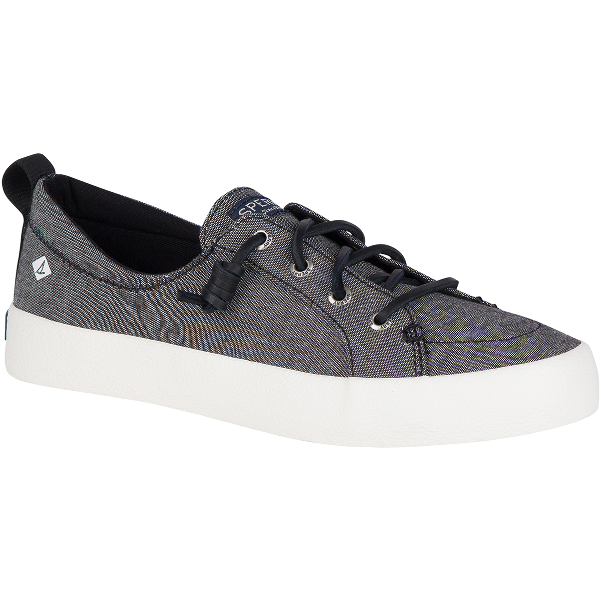 Crest Vibe Crepe Chambray Boat Shoes 