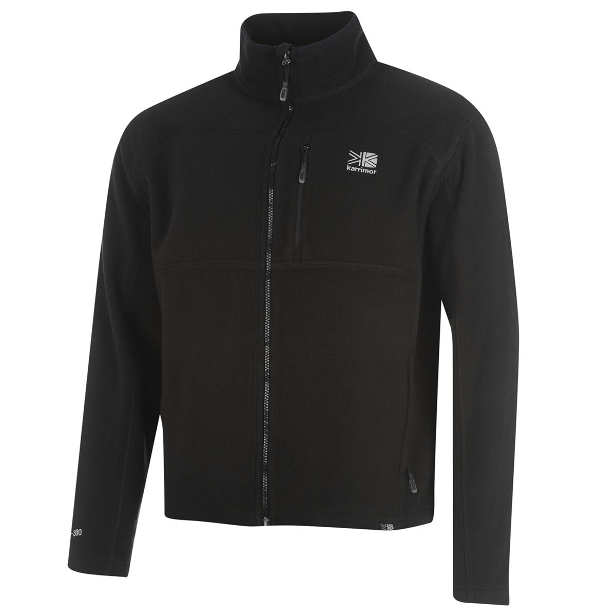 Karrimor Men's Fleece Jacket - Black, XS