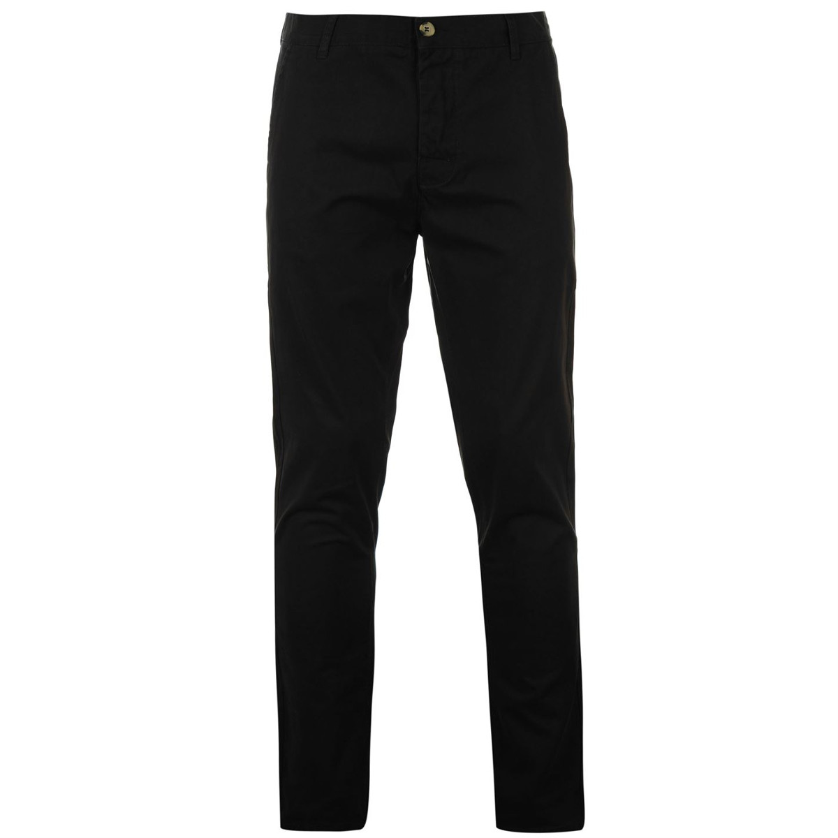 mens chino pants black