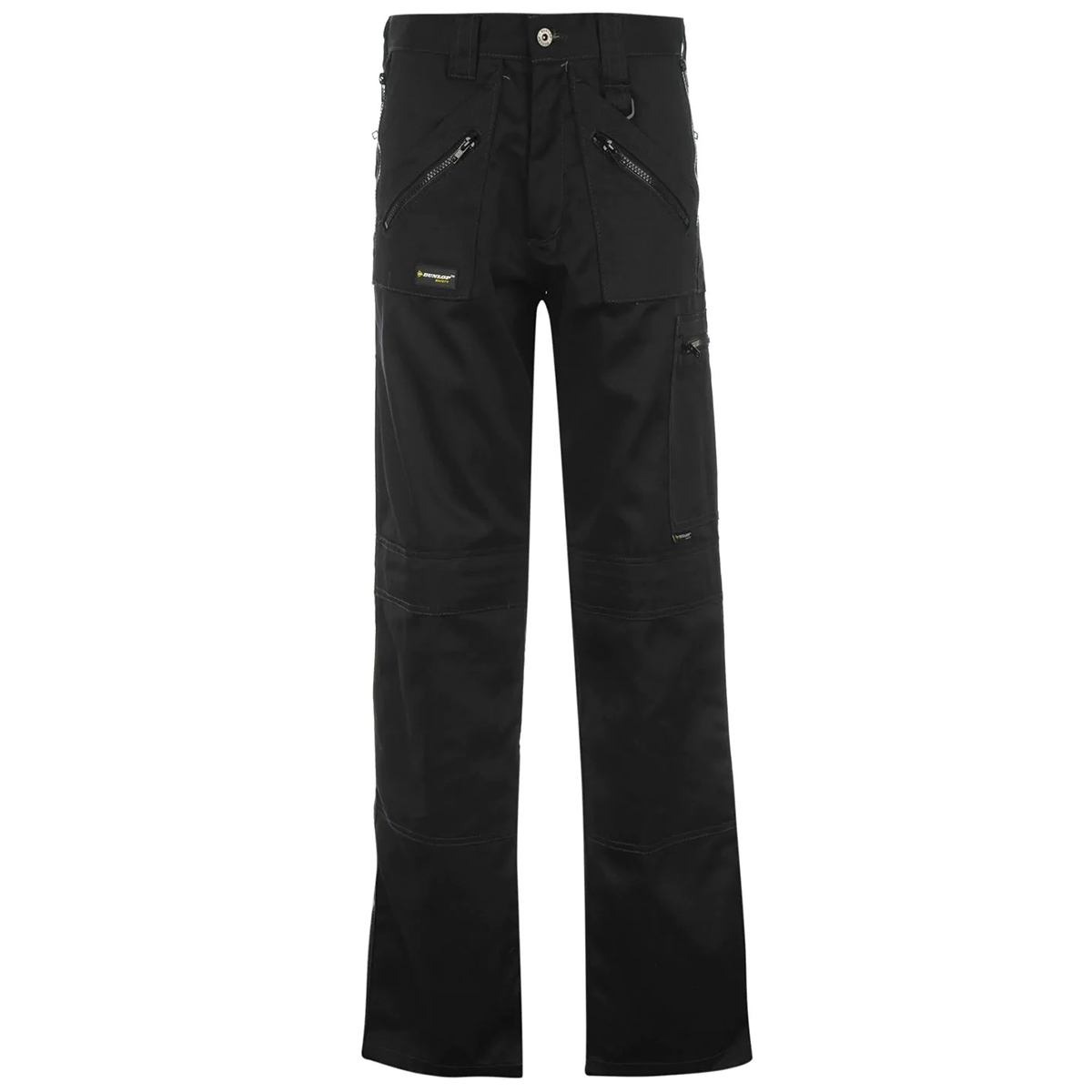 Dunlop Men's Safety Zipper Work Pants